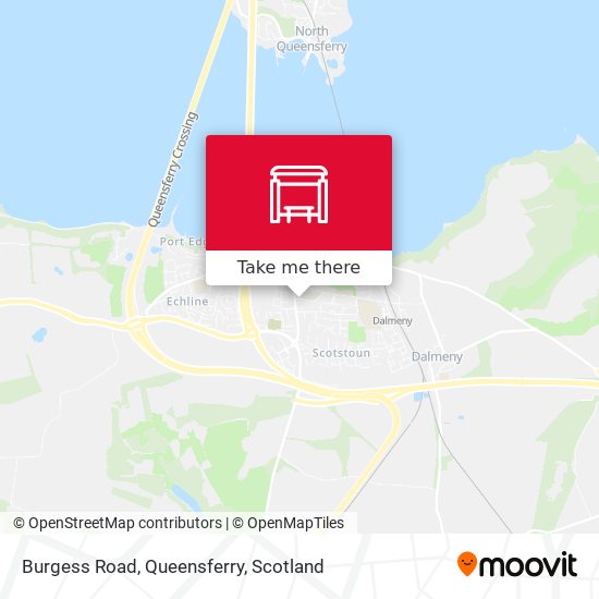 Burgess Road, Queensferry map