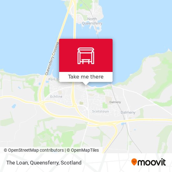 The Loan, Queensferry map