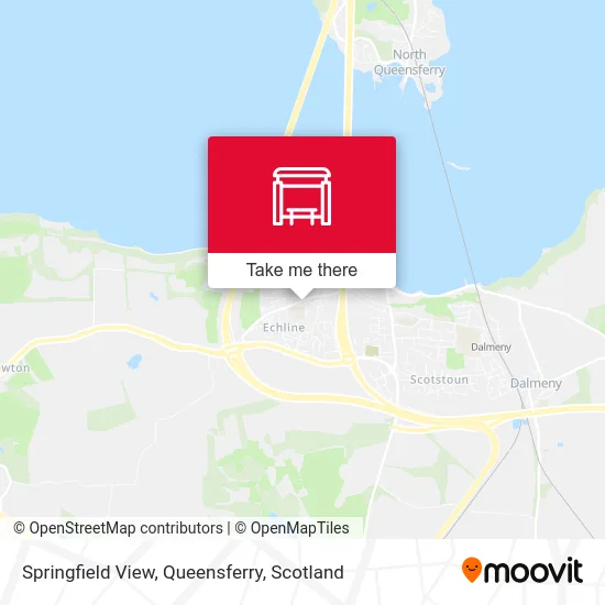 Springfield View, Queensferry map