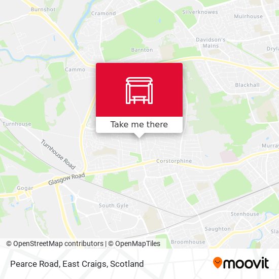 Pearce Road, East Craigs map