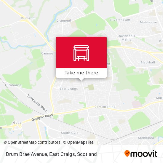 Drum Brae Avenue, East Craigs map