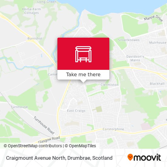 Craigmount Avenue North, Drumbrae map
