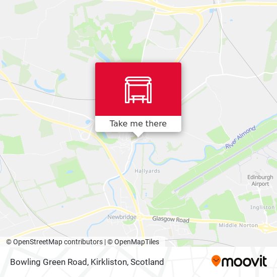 Bowling Green Road, Kirkliston map