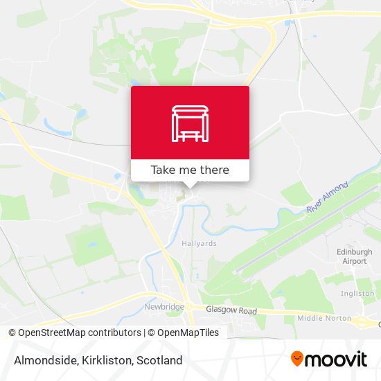 Almondside, Kirkliston map