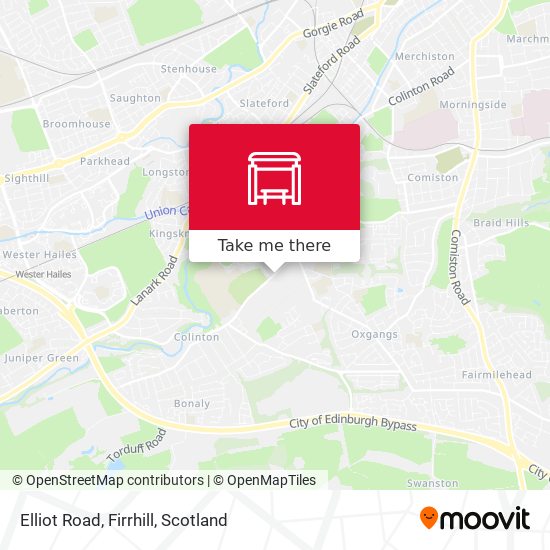 Elliot Road, Firrhill map