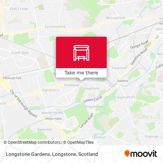 Longstone Gardens, Longstone map