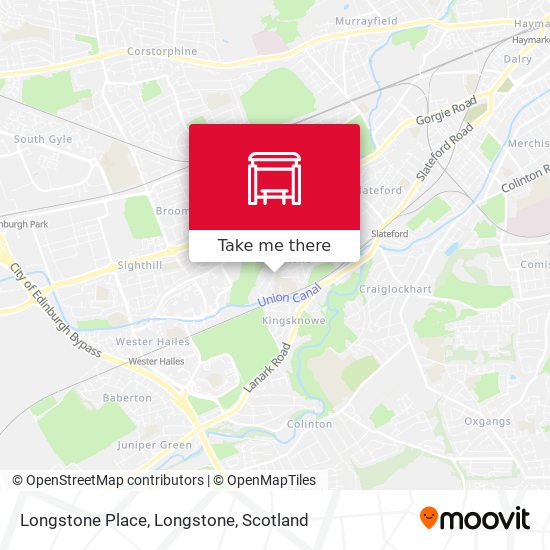 Longstone Place, Longstone map
