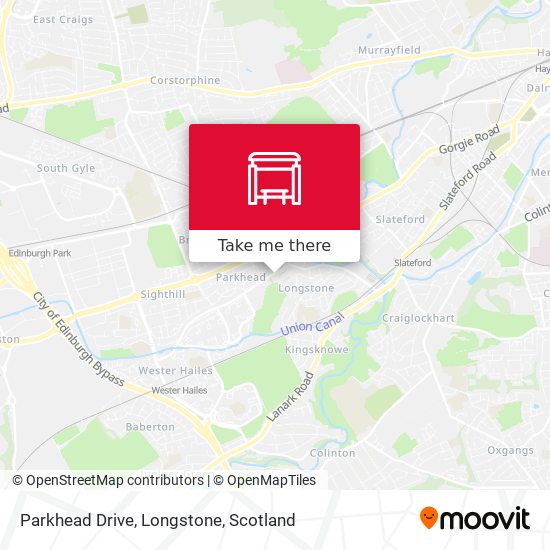 Parkhead Drive, Longstone map