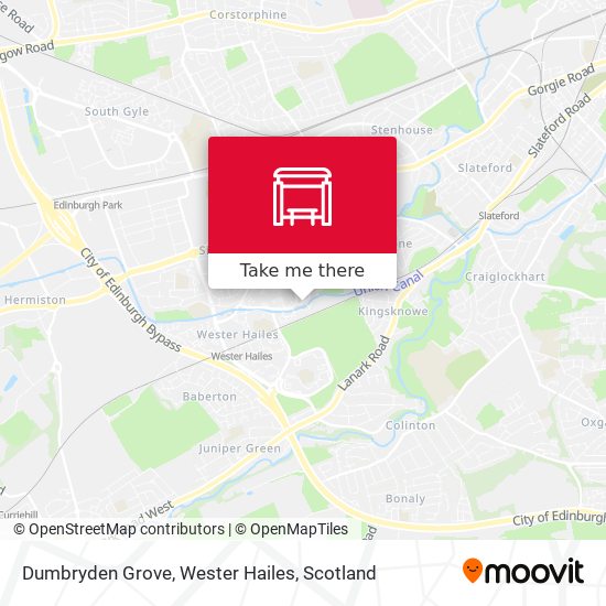 Dumbryden Grove, Wester Hailes map