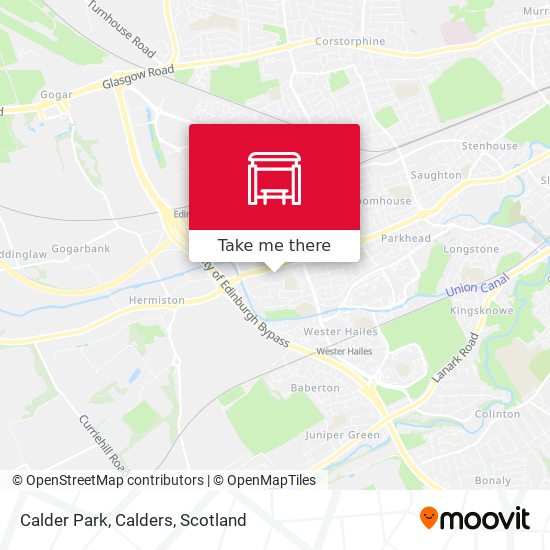 Calder Park, Calders map