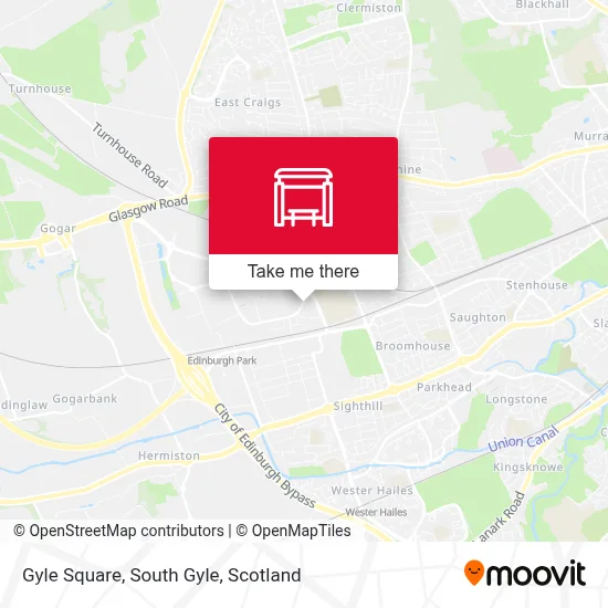 Gyle Square, South Gyle map