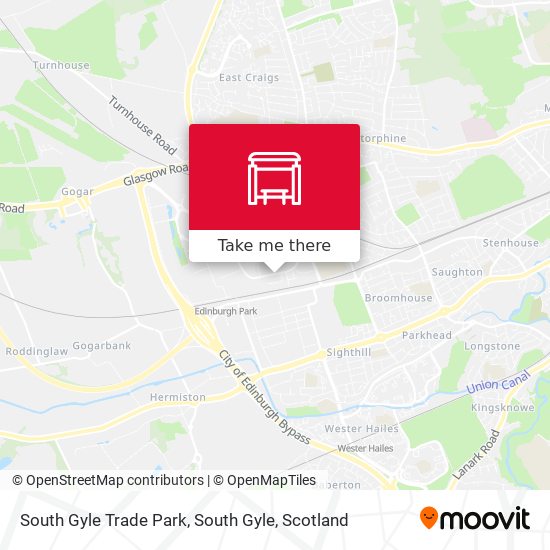 South Gyle Trade Park, South Gyle map