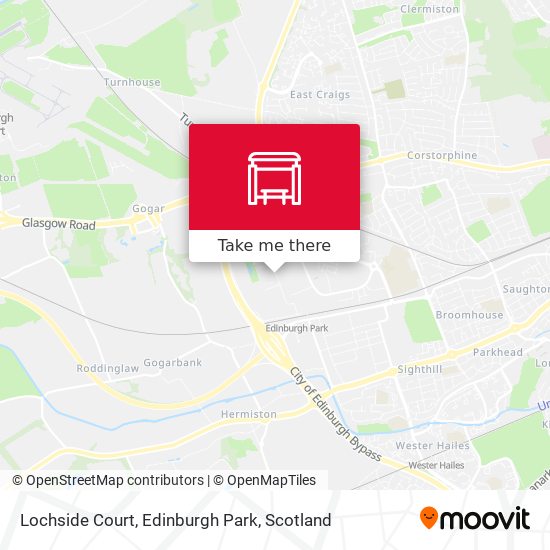 Lochside Court, Edinburgh Park map