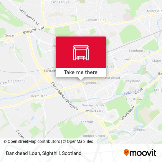 Bankhead Loan, Sighthill map