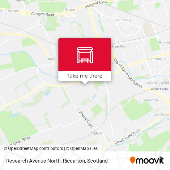 Research Avenue North, Riccarton map