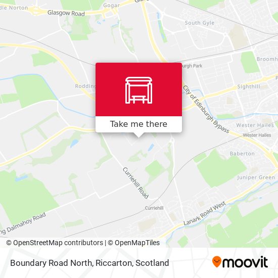 Boundary Road North, Riccarton map