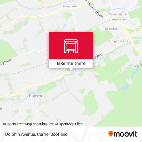 Dolphin Avenue, Currie map