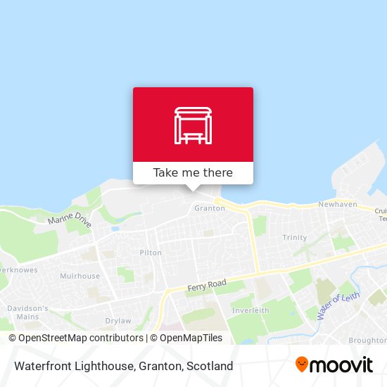 Waterfront Lighthouse, Granton map