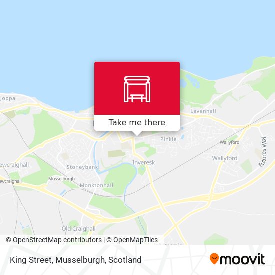 King Street, Musselburgh map