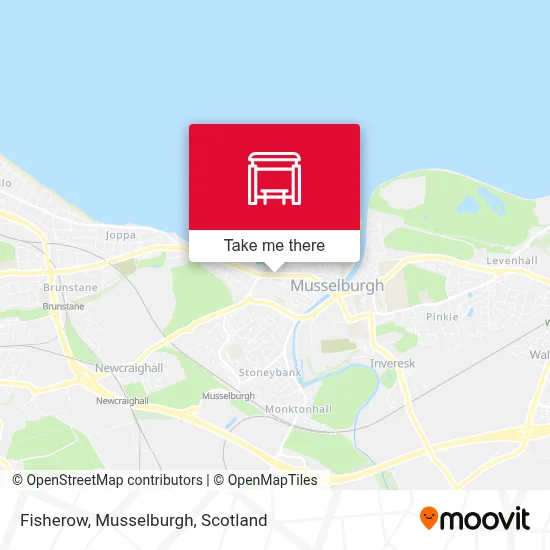 Fisherow, Musselburgh map