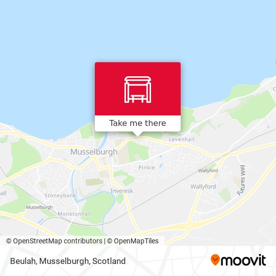 Beulah, Musselburgh map