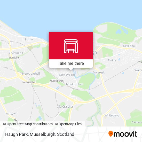 Haugh Park, Musselburgh map