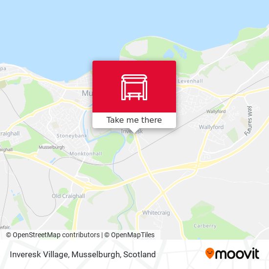 Inveresk Village, Musselburgh map