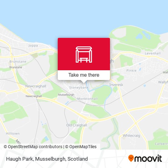 Haugh Park, Musselburgh map