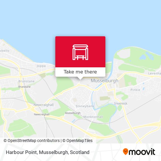 Harbour Point, Musselburgh map