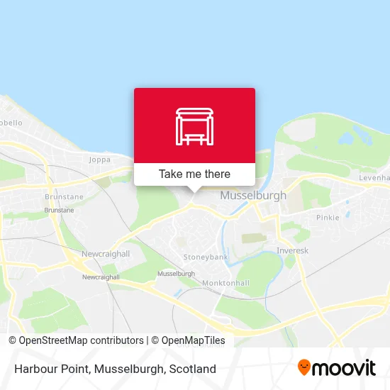 Harbour Point, Musselburgh map