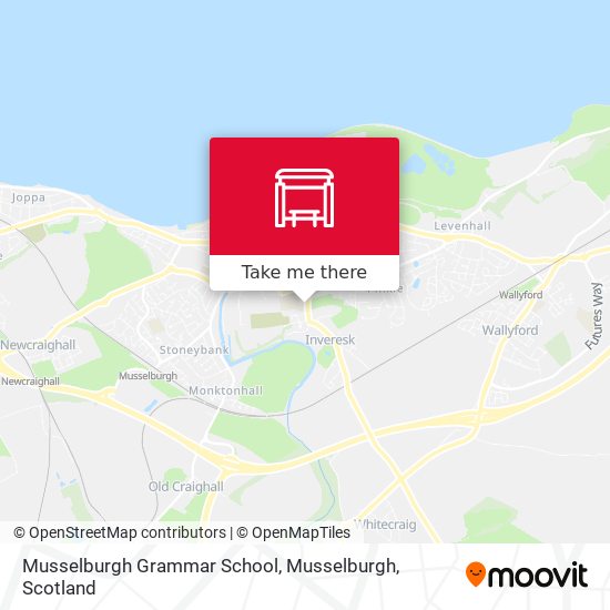 Musselburgh Grammar School, Musselburgh map