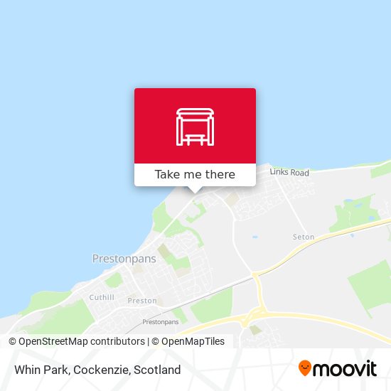 Whin Park, Cockenzie map