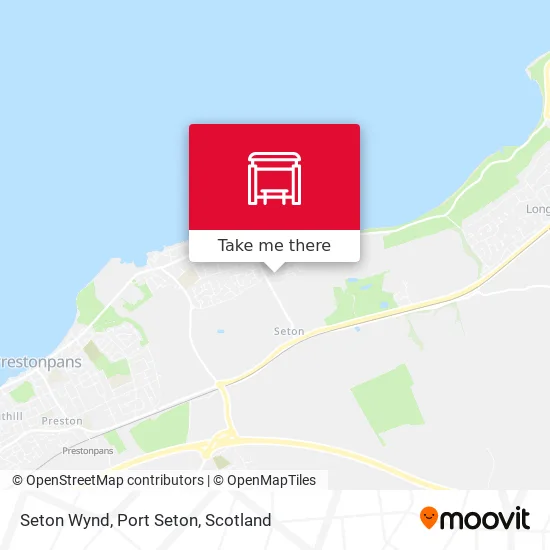 Seton Wynd, Port Seton map