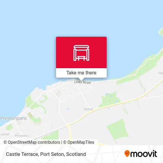 Castle Terrace, Port Seton map