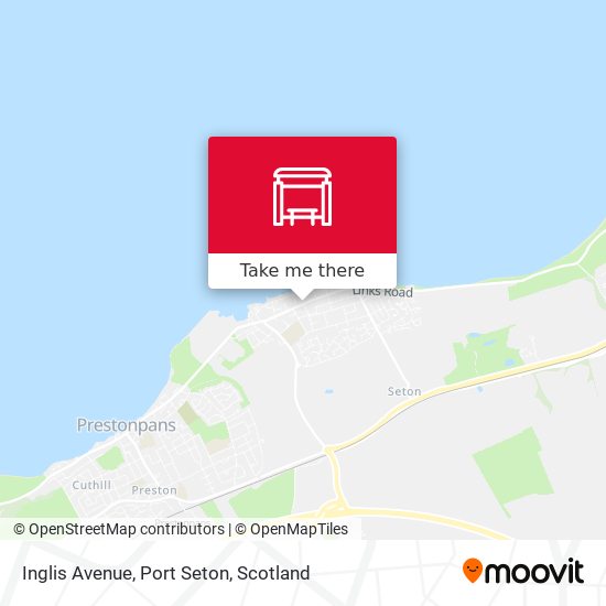 Inglis Avenue, Port Seton map