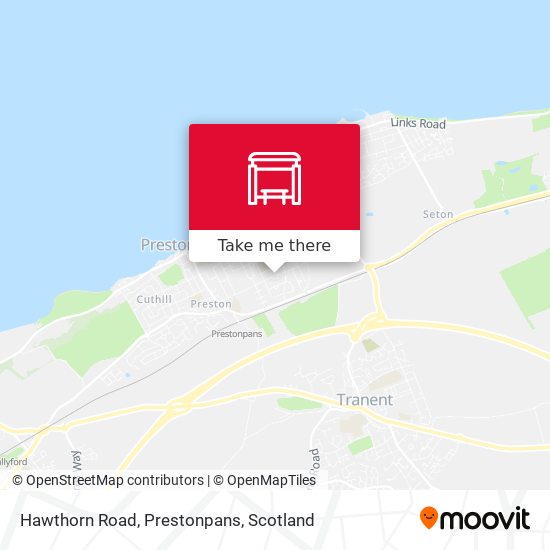 Hawthorn Road, Prestonpans map
