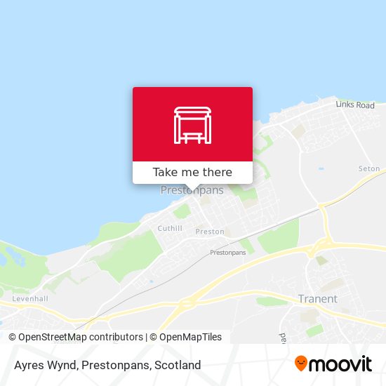 Ayres Wynd, Prestonpans map