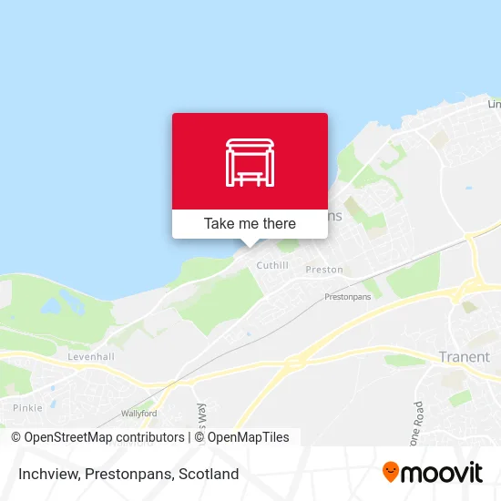 Inchview, Prestonpans map