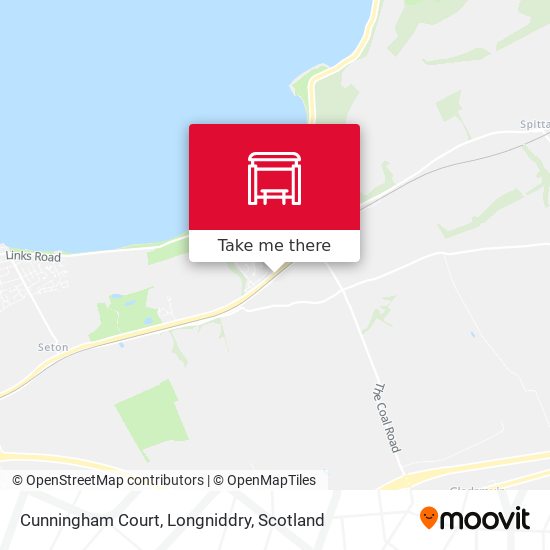Cunningham Court, Longniddry map