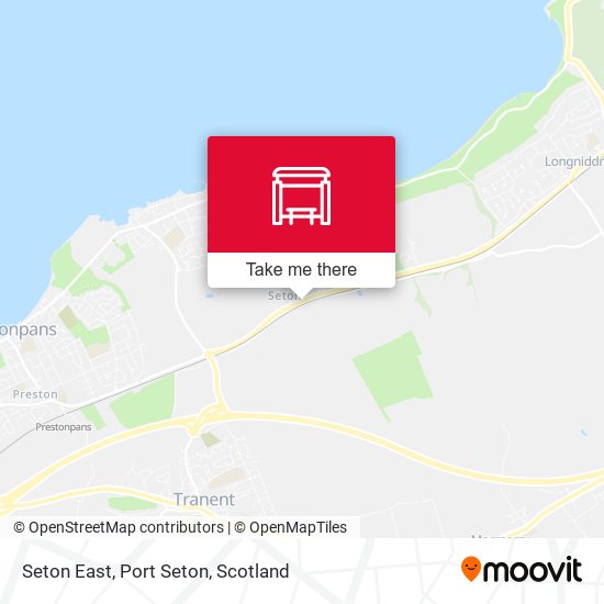 Seton East, Port Seton map