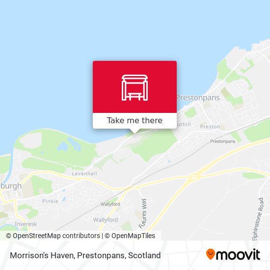 Morrison's Haven, Prestonpans map