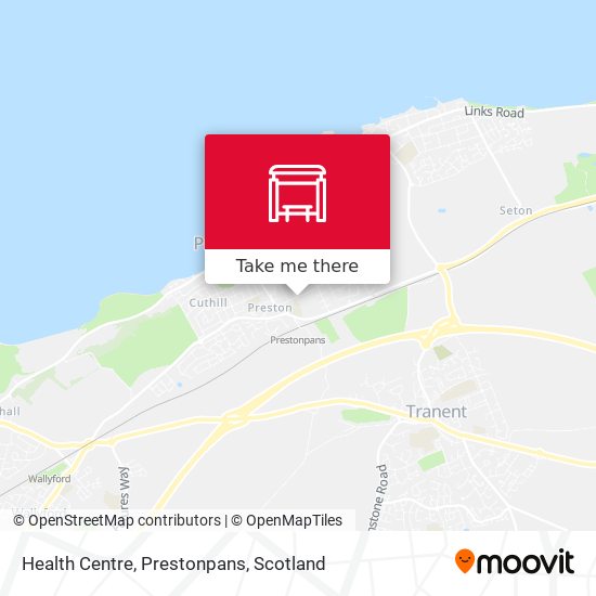 Health Centre, Prestonpans map