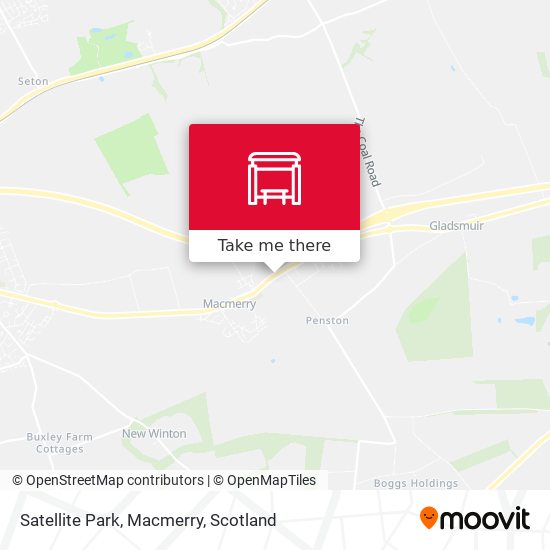 Satellite Park, Macmerry map