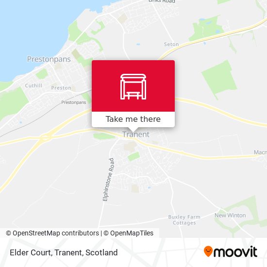 Elder Court, Tranent map