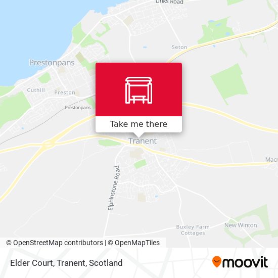 Elder Court, Tranent map