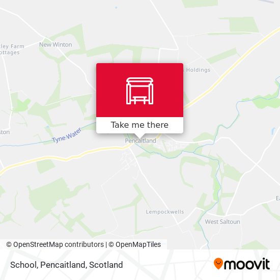 School, Pencaitland map