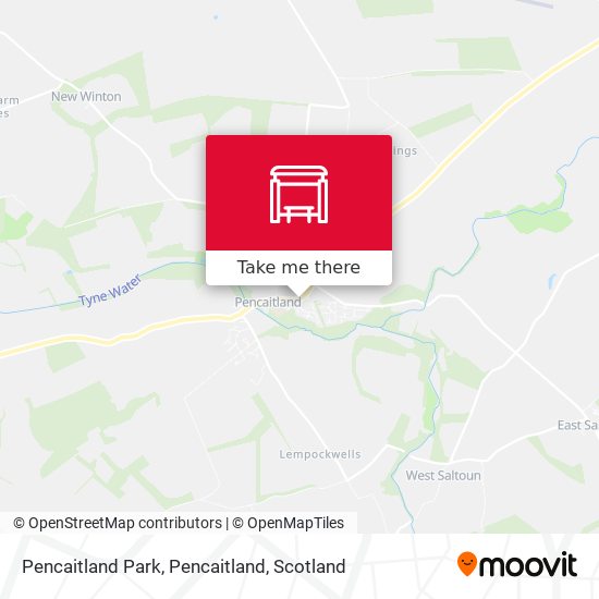 Pencaitland Park, Pencaitland map