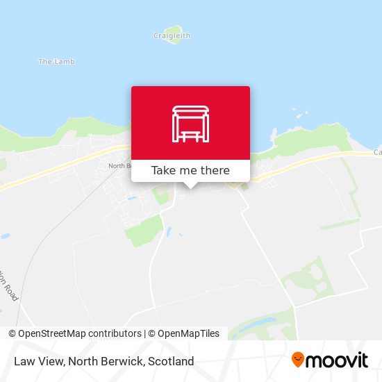Law View, North Berwick map