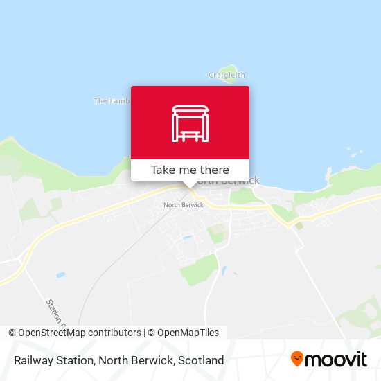 Railway Station, North Berwick map