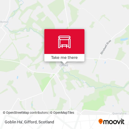 Goblin Ha', Gifford map